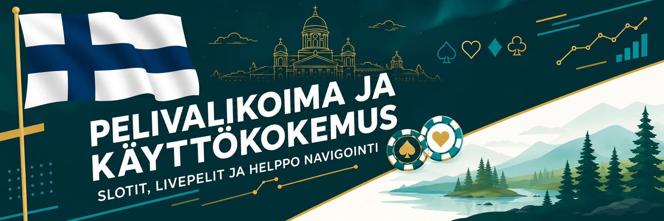 Suomalaisten nettikasinoiden pelivalikoima ja mobiilikokemus